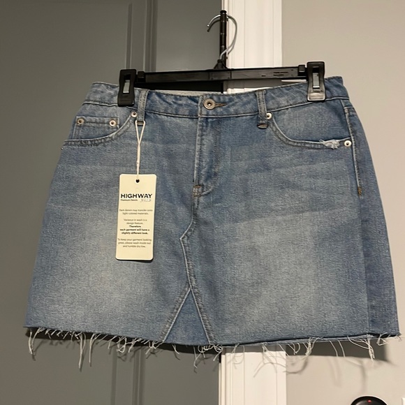 Highway jean skirt size 7/8 - Picture 1 of 2